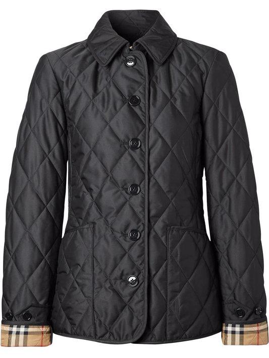 Diamond Quilted Thermoregulated jacket