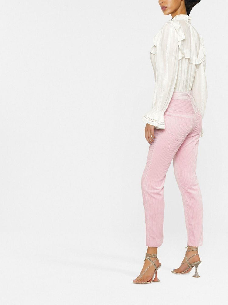 ISABEL MARANT Tilorsya corduroy straight trousers