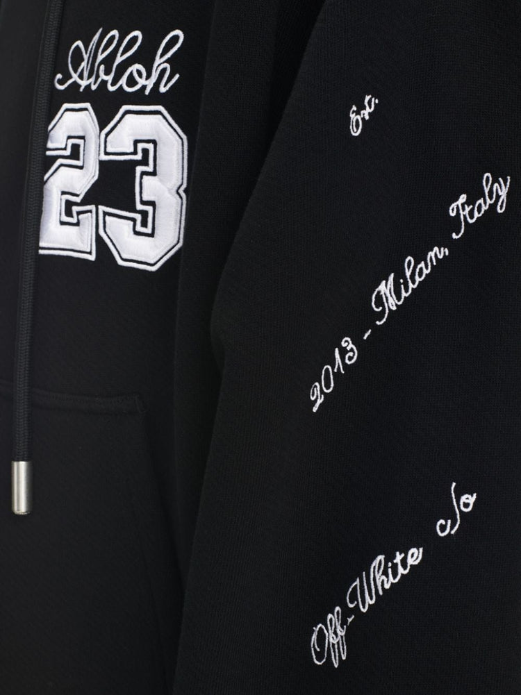 23 Skate logo-embroidered hoodie