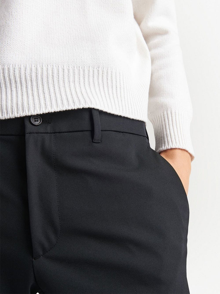 tailored skinny-cut trousers