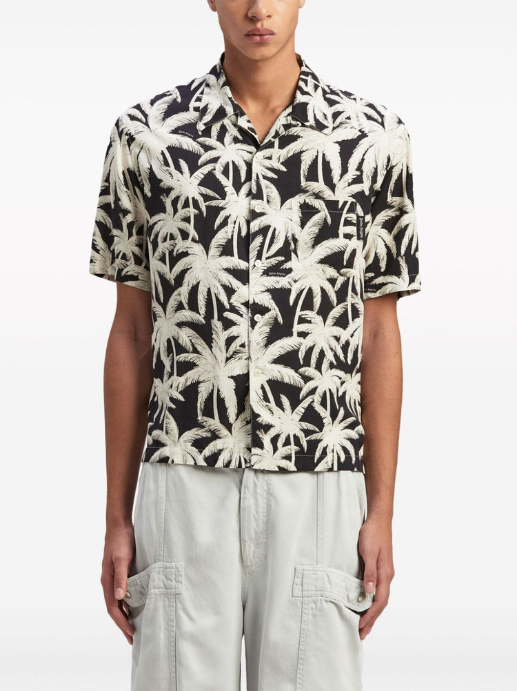 Palms floral-print shirt