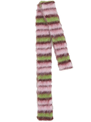 MARNI stripe-pattern scarf