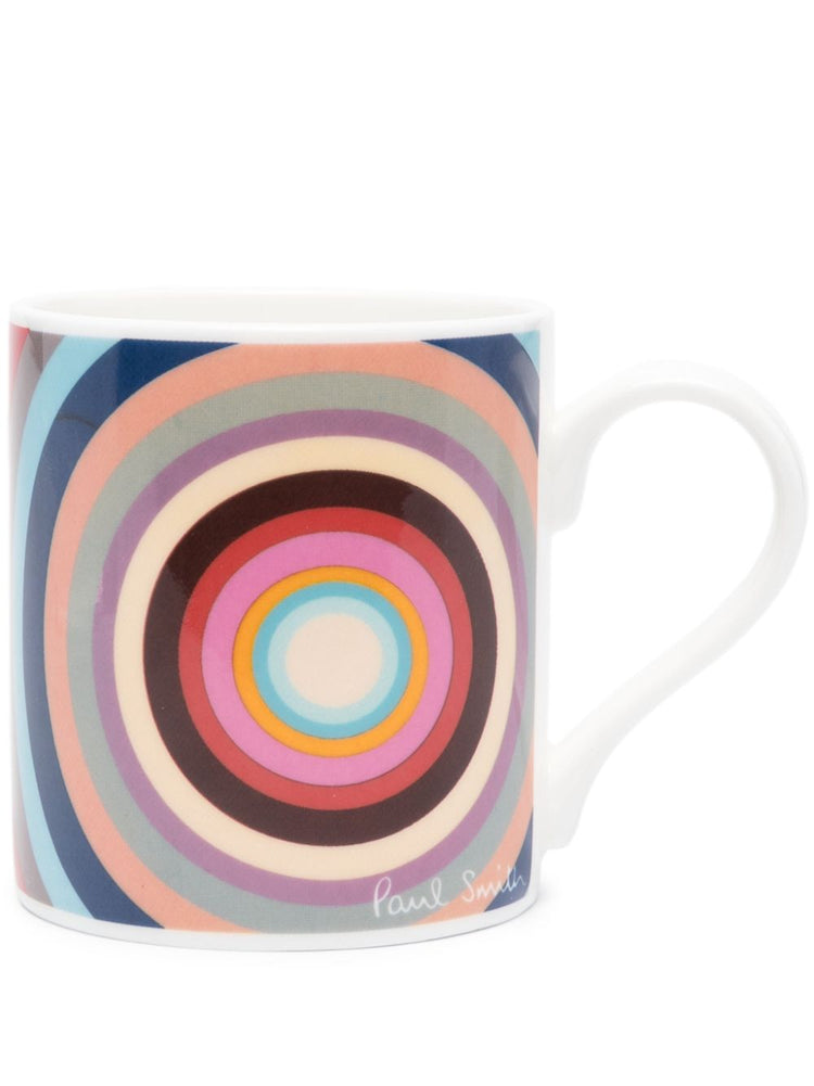 rainbow-print mug