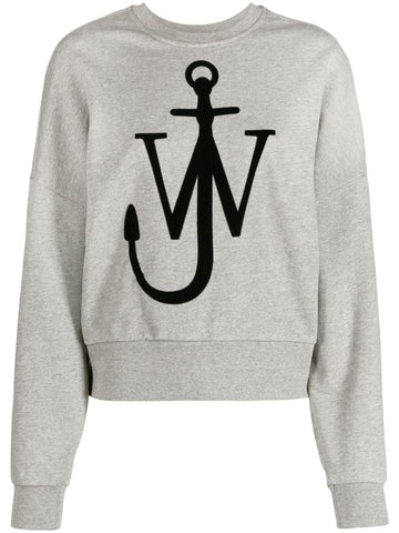 JWAnderson anchor-print cotton sweatshirt