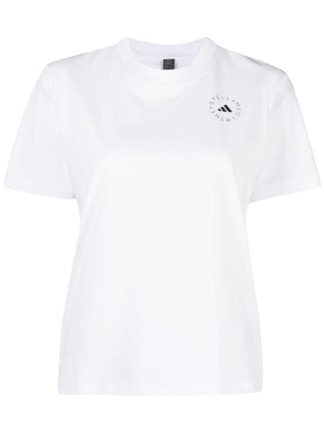 ADIDAS by STELLA McCARTNEY logo-print short-sleeved T-shirt
