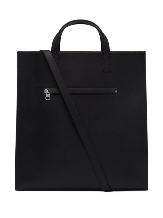 Heritage leather tote bag