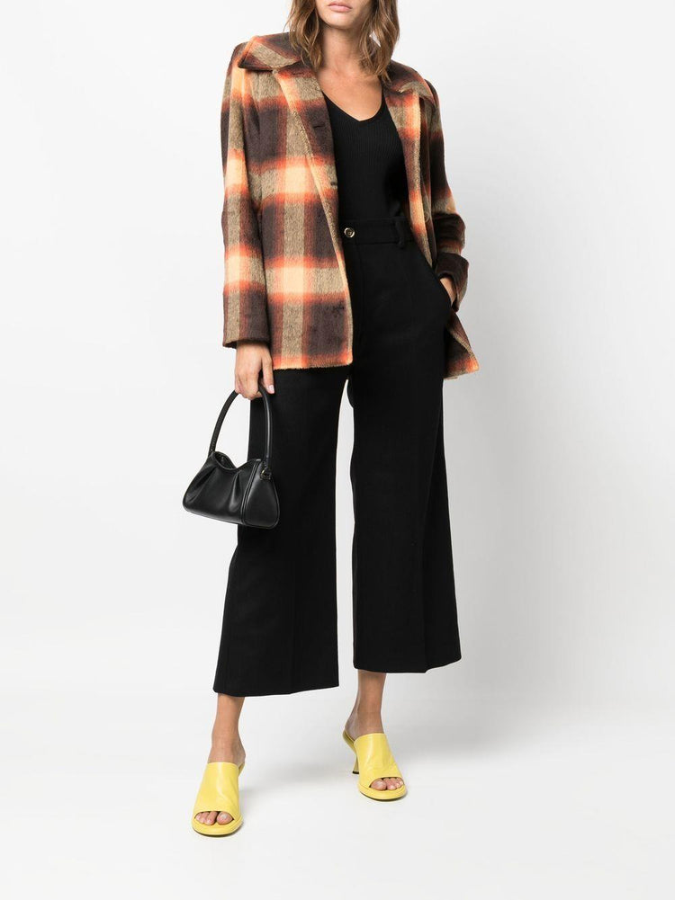 PATOU wide-leg cropped trousers