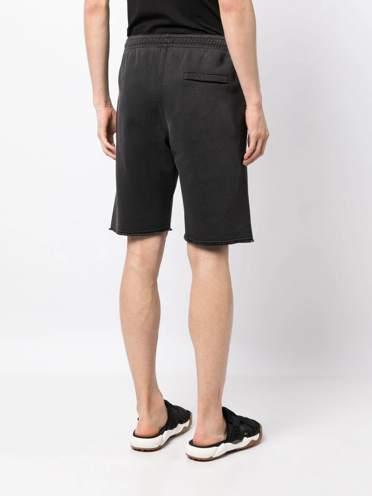 OFF-WHITE Wave Off cotton track shorts