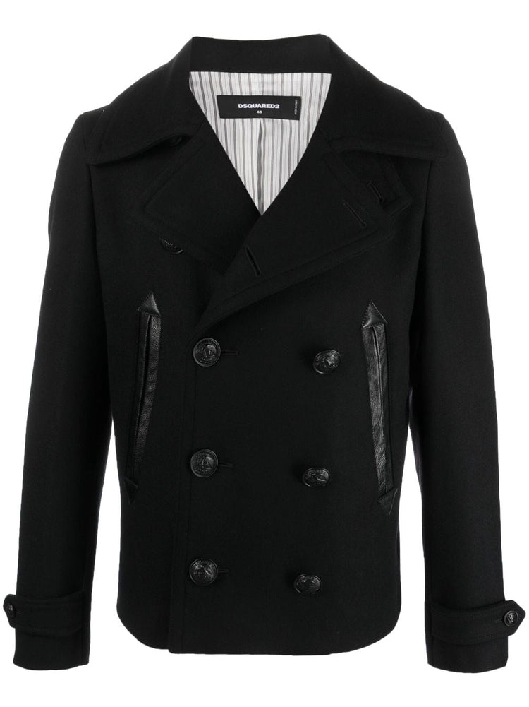DSQUARED2 double-breasted buttoned jacket