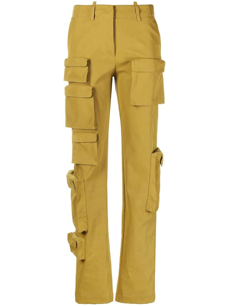 OFF-WHITE Co Multipocket straight-leg cargo trousers