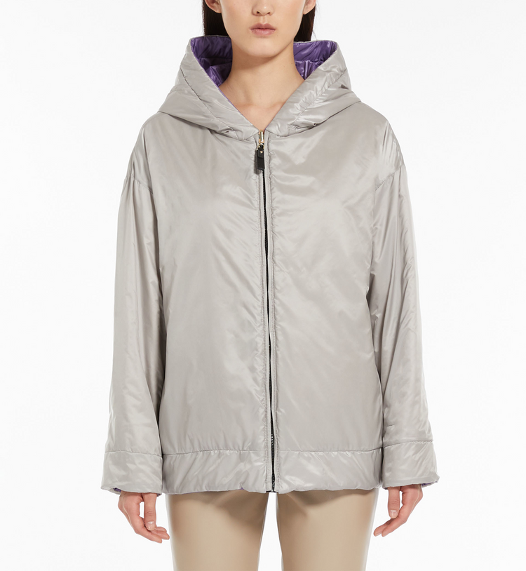 GreenBo reversible parka in water-repellent canvas