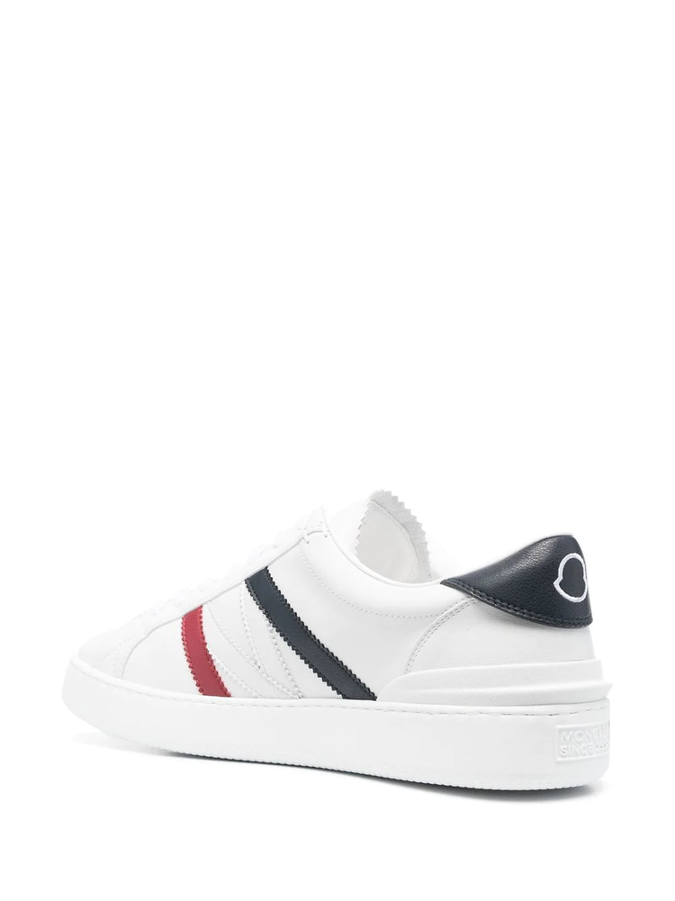 MONCLER faux-leather sneakers