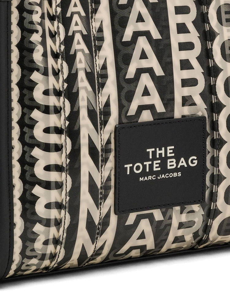 The Small monogram-lenticular tote bag