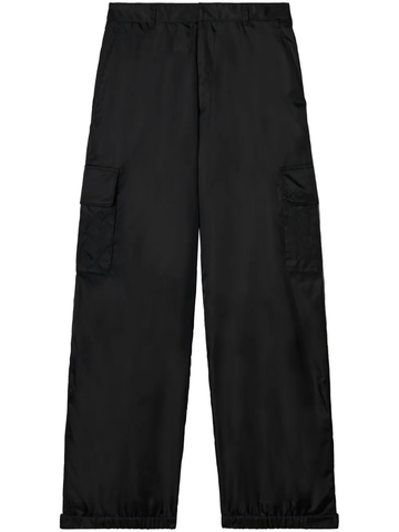 OFF WHITE mid-rise cargo trousers