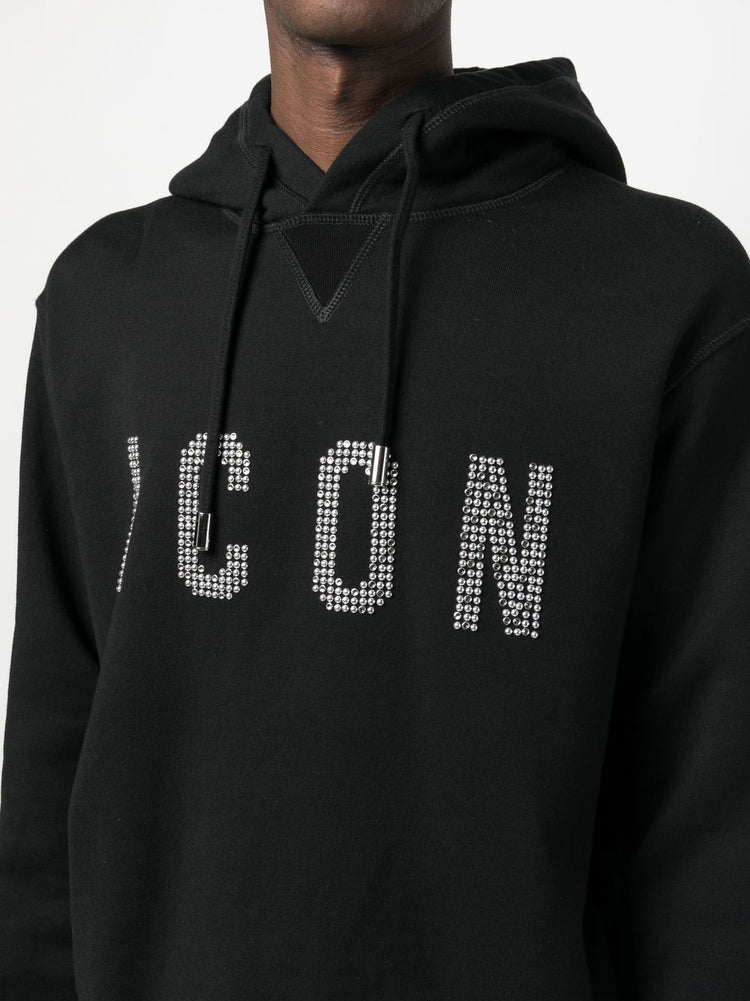 DSQUARED2 Icon studded hoodie