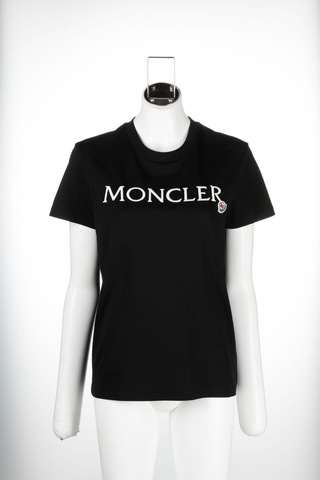 MONCLER embroidered-logo cotton T-Shirt