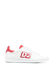 DSQUARED2 logo-print low-top lace-up sneakers
