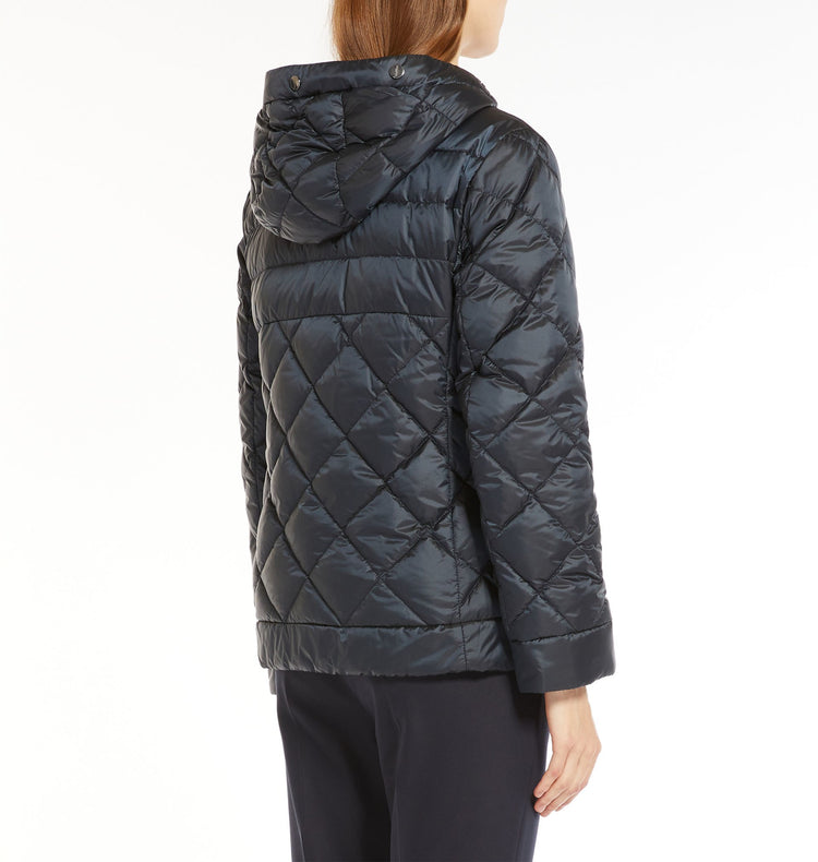 RiSoft reversible down jacket in water-repellent canvas