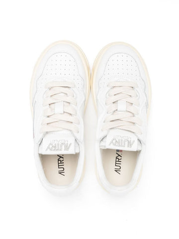 AUTRY KIDS perforated-detailing low-top sneakers