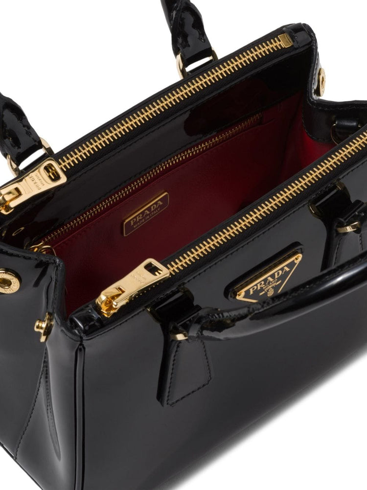 Galleria patent leather mini bag