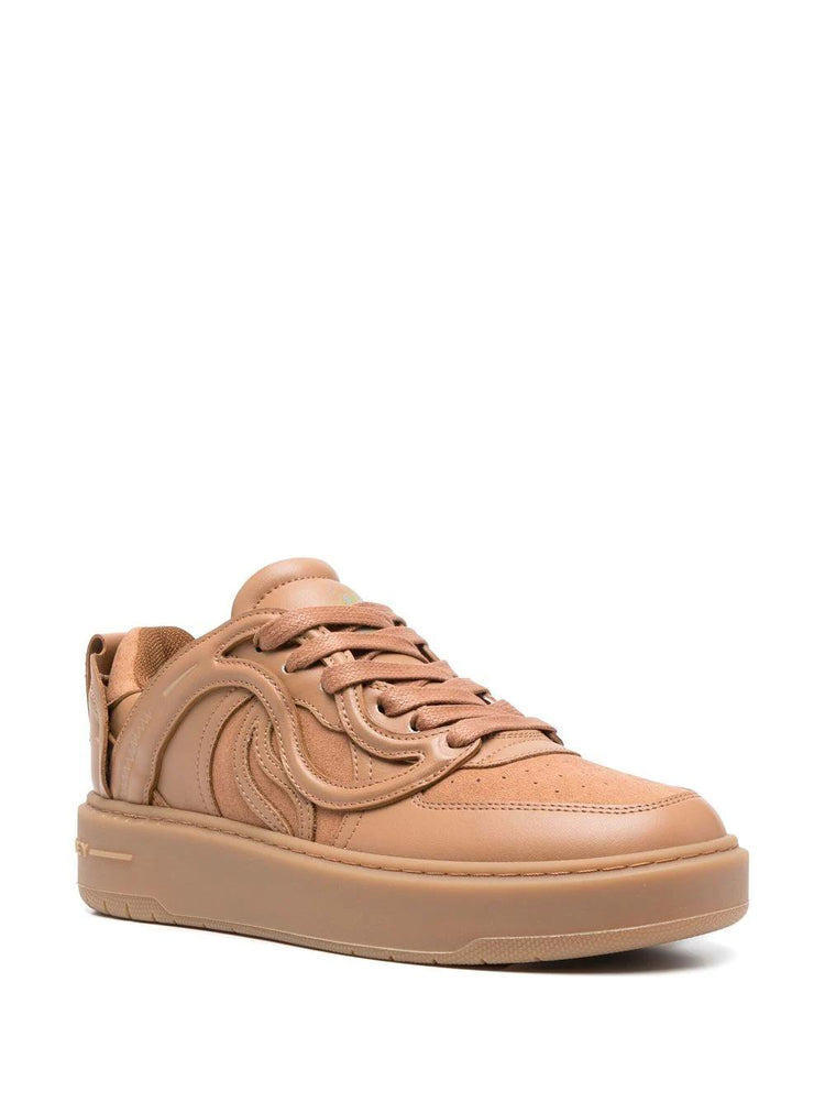STELLA McCARTNEY S-Wave embroidered sneakers