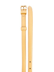 Prada belt yellow 2 cm saffiano