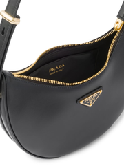 Prada Identity Logo Plaque Shoulder Bag, Designer code: 1BD263VIOO2DLN, Luxury Fashion Eshop