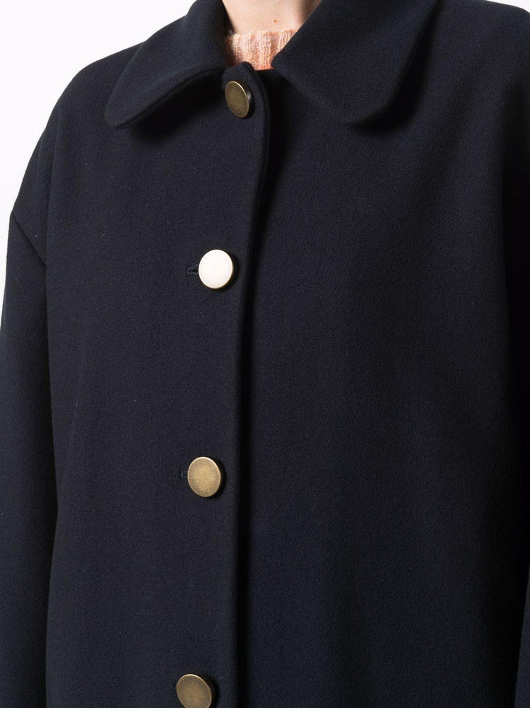 L'AUTRE CHOSE oversized wool-blend coat