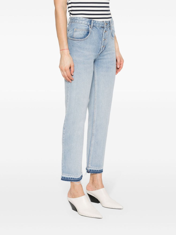 Jemina slim-fit cropped jeans