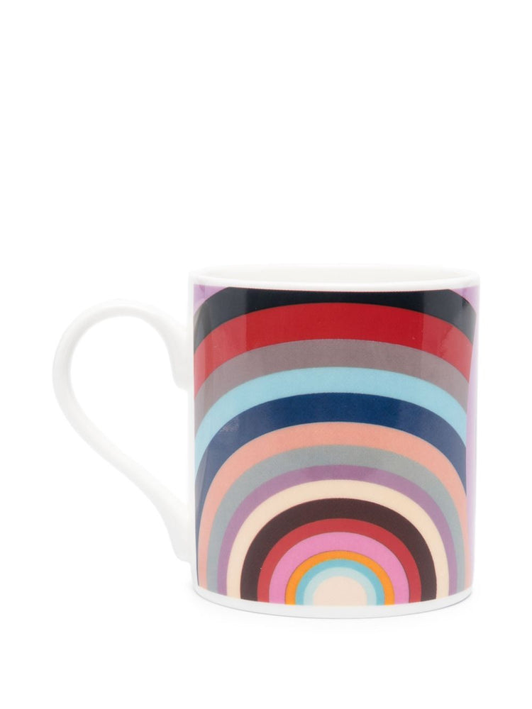 rainbow-print mug