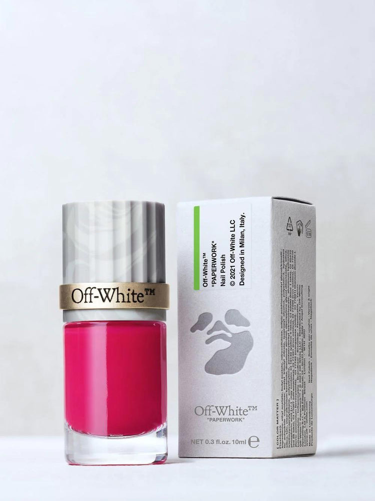 OFF-WHITE matte nail polish