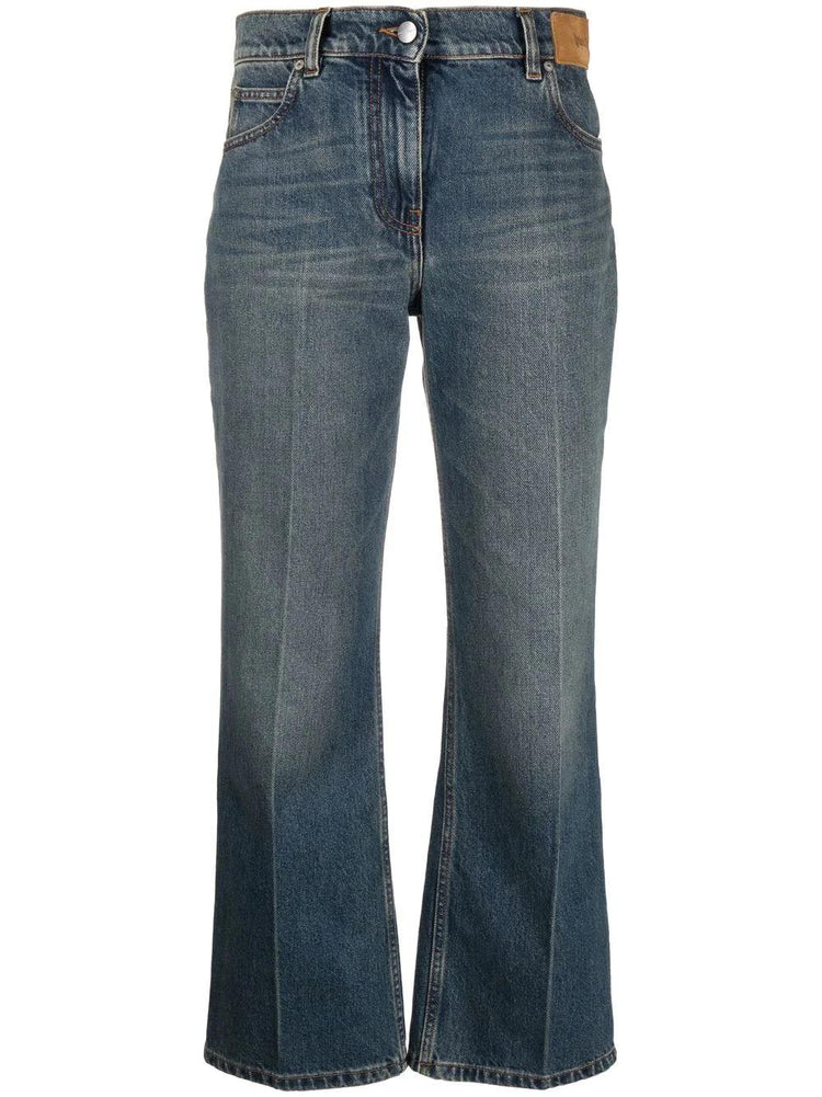 PALM ANGELS straight-leg denim jeans