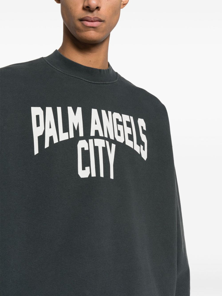 PA City washed cotton sweatshirt